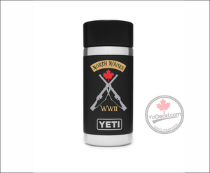 'North Novies WWII Cross Lee Enfields- Nova Scotia Highlanders' Premium Vinyl Decal / Sticker