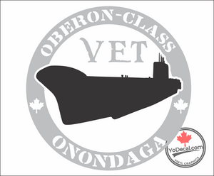 'Oberon-Class Onondaga' Premium Vinyl Decal
