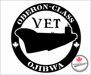 'Oberon-Class Ojibwa' Premium Vinyl Decal