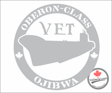 'Oberon-Class Ojibwa' Premium Vinyl Decal