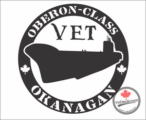'Oberon-Class Okanagan' Premium Vinyl Decal
