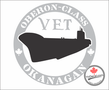 'Oberon-Class Okanagan' Premium Vinyl Decal