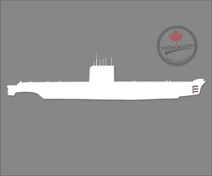 'Oberon Class Submarine' Premium Vinyl Decal / Sticker