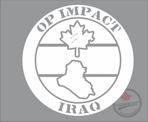 'Op Impact Iraq' Premium Vinyl Decal / Sticker