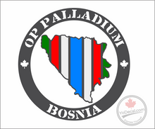 'Op Palladium Bosnia' Premium Vinyl Decal / Sticker