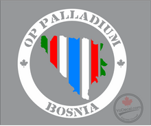 'Op Palladium Bosnia' Premium Vinyl Decal / Sticker