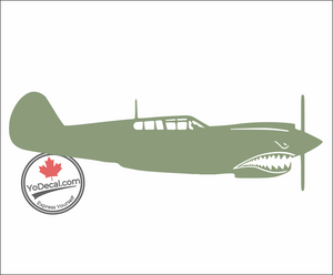 ' RCAF P-40 Kittyhawk' Premium Vinyl Decal