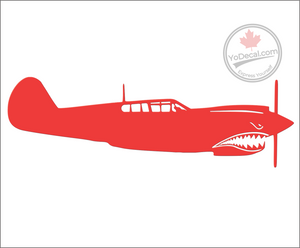 'P-40 Warhawk' Premium Vinyl Decal