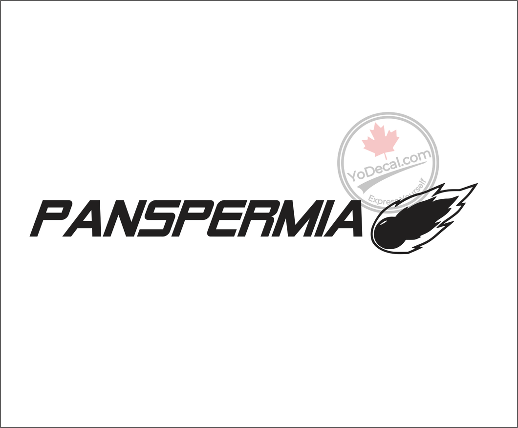 'Panspermia' Premium Vinyl Decal