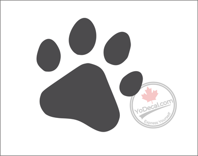 'Paw Print' Premium Vinyl Wall Decal