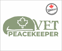 'Peacekeeper Vet' Premium Vinyl Decal / Sticker