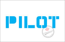 'Pilot' Premium Vinyl Decal