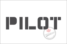 'Pilot' Premium Vinyl Decal