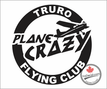 'Truro Flying Club (TFC) Plane Crazy' Premium Vinyl Decal / Sticker