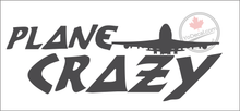 'Plane Crazy' Premium Vinyl Decal