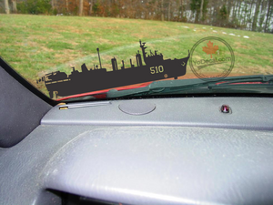 'HMCS Preserver AOR 510' Premium Vinyl Decal / Sticker
