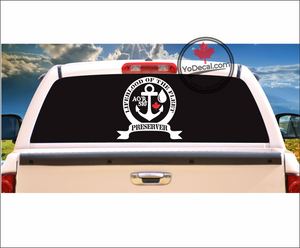'HMCS Preserver AOR 510 Lifeblood' Premium Vinyl Decal / Sticker