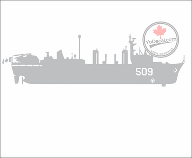 'HMCS Protecteur AOR 509' Premium Vinyl Decal / Sticker