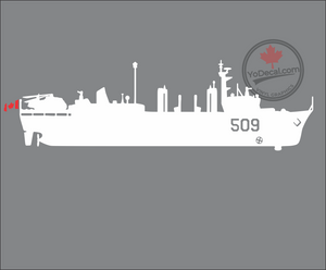 'HMCS Protecteur AOR 509' Premium Vinyl Decal / Sticker