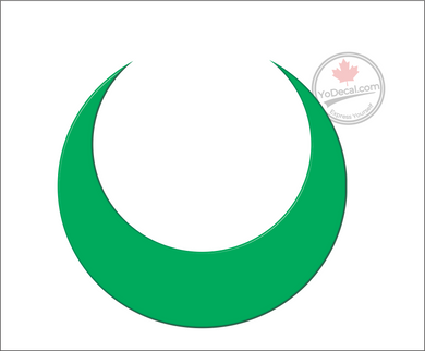 'Queen's York Rangers Crescent Moon' Premium Vinyl Decal