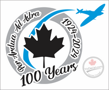 'RCAF 100 Years Per Ardua Ad Astra' Premium Vinyl Decal