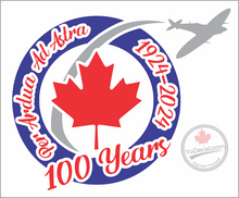 'RCAF 100 Years Per Ardua Ad Astra' Premium Vinyl Decal