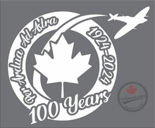 'RCAF 100 Years Per Ardua Ad Astra' Premium Vinyl Decal