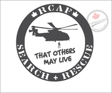 'RCAF Search & Rescue That Others May Live' Premium Vinyl Decal