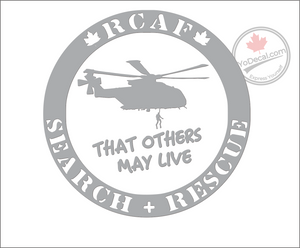 'RCAF Search & Rescue That Others May Live' Premium Vinyl Decal
