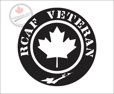'RCAF Veteran Avro Arrow Roundel' Premium Vinyl Decal
