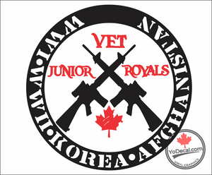 'Junior Royals C7s' Premium Vinyl Decal / Sticker