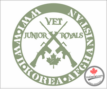 'Junior Royals FNs' Premium Vinyl Decal / Sticker