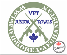 'Junior Royals FNs' Premium Vinyl Decal / Sticker