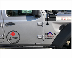 'RL 201 Modern Roundel Avro Arrow' Premium Vinyl Decal / Sticker