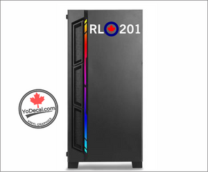'RL 201 Modern Roundel Avro Arrow' Premium Vinyl Decal / Sticker