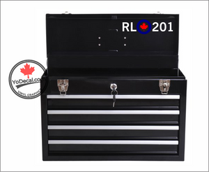 'RL 201 Modern Roundel Avro Arrow' Premium Vinyl Decal / Sticker