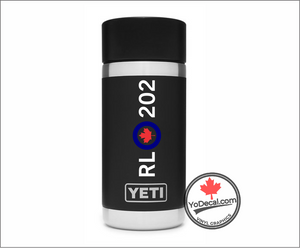 'RL 202 Modern Roundel Avro Arrow' Premium Vinyl Decal / Sticker