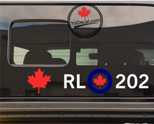 'RL 202 Modern Roundel Avro Arrow' Premium Vinyl Decal / Sticker
