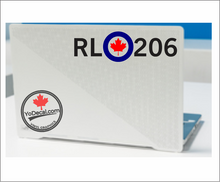 'RL 206 Modern Roundel Avro Arrow' Premium Vinyl Decal / Sticker
