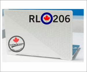 'RL 206 Modern Roundel Avro Arrow' Premium Vinyl Decal / Sticker