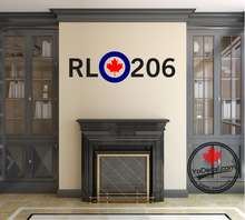 'RL 206 Modern Roundel Avro Arrow' Premium Vinyl Decal / Sticker
