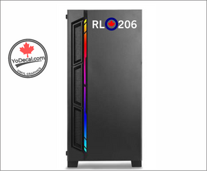 'RL 206 Modern Roundel Avro Arrow' Premium Vinyl Decal / Sticker
