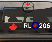 'RL 206 Modern Roundel Avro Arrow' Premium Vinyl Decal / Sticker