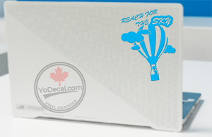 'Reach For The Sky' Premium Vinyl Decal