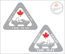 'Recce Leads the Way (PAIR)' Premium Vinyl Decal