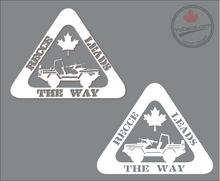 'Recce Leads the Way (PAIR)' Premium Vinyl Decal