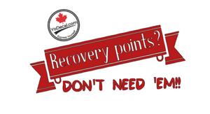 'Recovery Points? Don't Need 'Em!' Premium Vinyl Decal