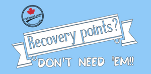 'Recovery Points? Don't Need 'Em!' Premium Vinyl Decal