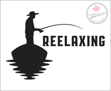 'Reelaxing' Premium Vinyl Decal / Sticker