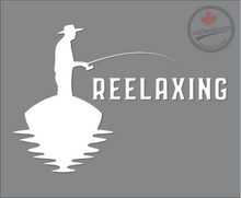 'Reelaxing' Premium Vinyl Decal / Sticker